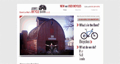 Desktop Screenshot of amesbicyclebarn.com